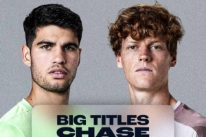 阿卡&辛纳重大赛事冠军数对比：大满贯5个vs4个，大师赛8个vs4个