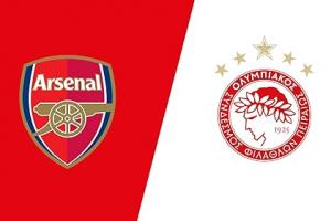 阿森纳vs奥林匹亚科斯首发：约克雷斯、马丁内利先发，萨卡替补