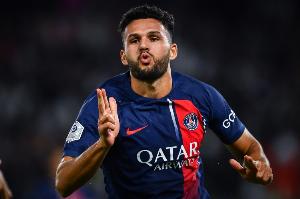 贡萨洛-拉莫斯替补出场攻入17球，超越姆巴佩创造巴黎队史纪录